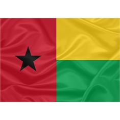 Guiné-Bissau - Tamanho: 2.47 x 3.52m